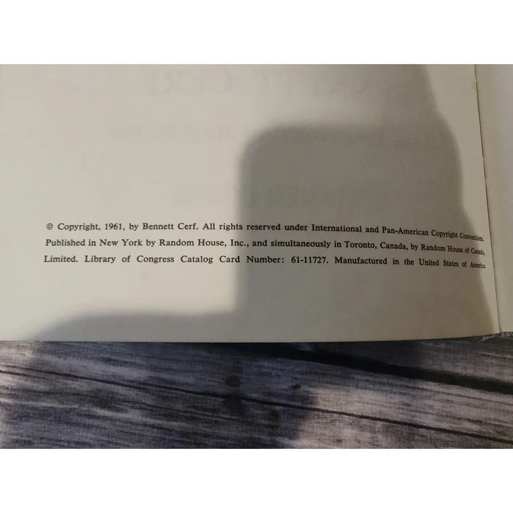 More Riddles by Bennett Cerf 1961